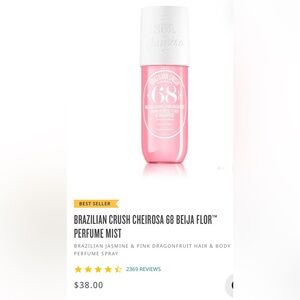 BRAZILIAN CRUSH CHEIROSA 68 BEIJA FLOR